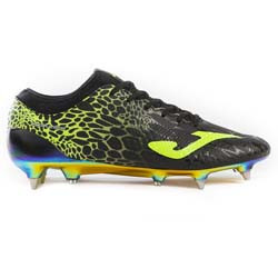 JOMA PROLS.901.SG PROPULSION GHETE DE FOTBAL PENTRU TEREN MOALE  NEGRU