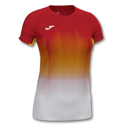 JOMA ELITE VII TRICOU DAMA ALB-GALBEN