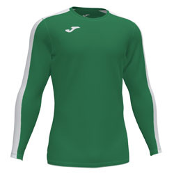 JOMA ACADEMY TRICOU CU MANECA LUNGA VERDE-ALB