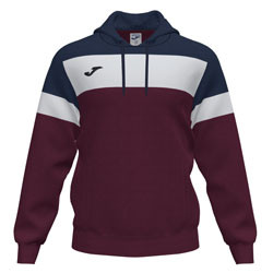 JOMA CREW IV   BLUZA ROSU(BURGUNDI)-ALBASTRU INCHIS